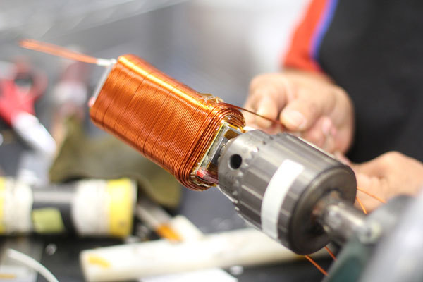 Coil winding